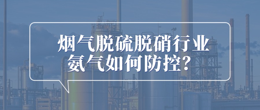 氨氣泄露報(bào)警器為煙氣脫硫脫硝行業(yè)筑牢安全底線